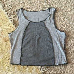 Comfy grey halter top | SHEIN | size small